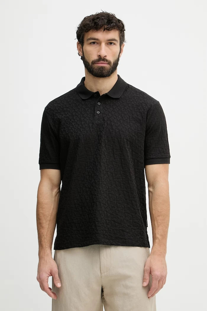 Armani Exchange тениска с яка мъжка памучна