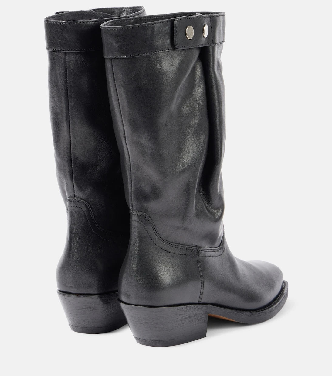 Isabel Marant - Ademe leather cowboy boots
