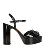 Valentino Garavani Leather VLogo Signature Platform Sandals 115