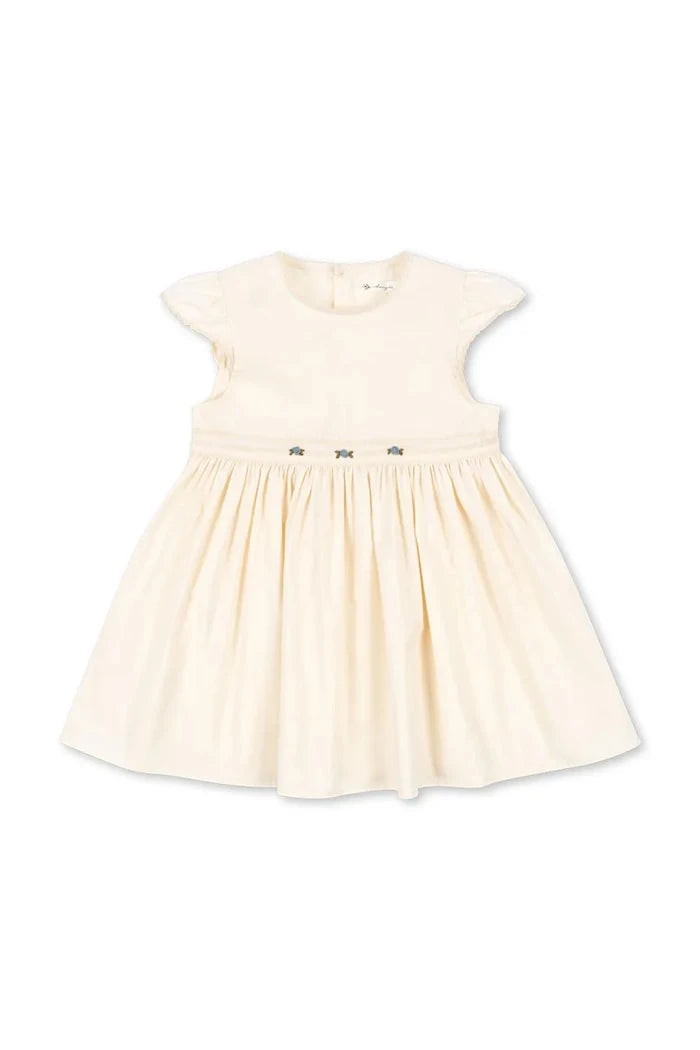 Konges Sløjd рокля от памук AALIYAH DRESS GOTS