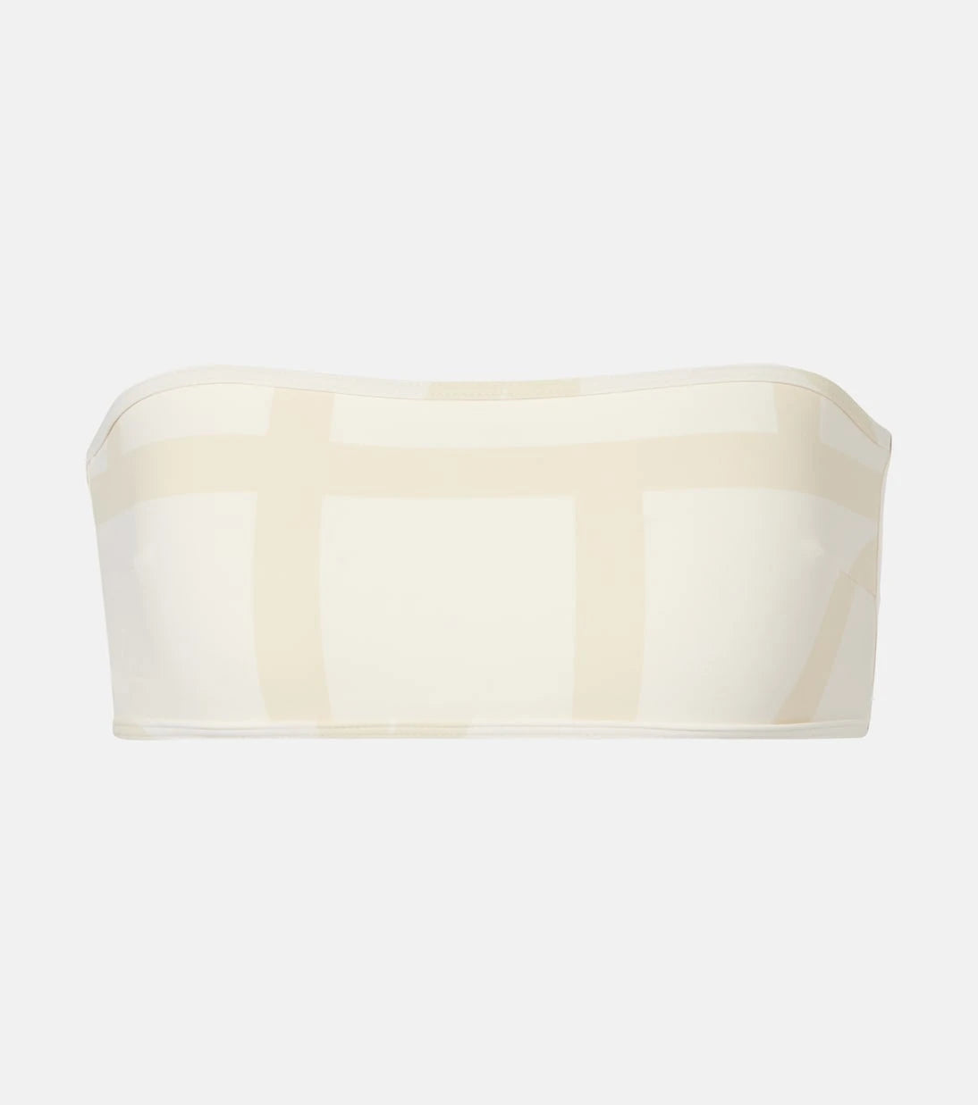 Toteme - Monogram bandeau bikini top