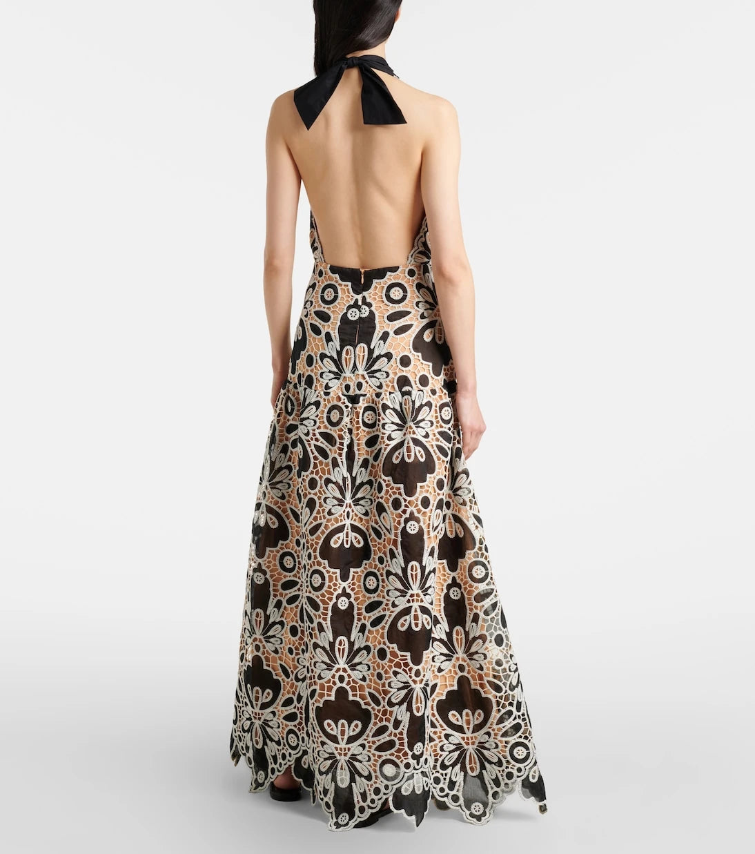 Johanna Ortiz - Lace guipure maxi dress