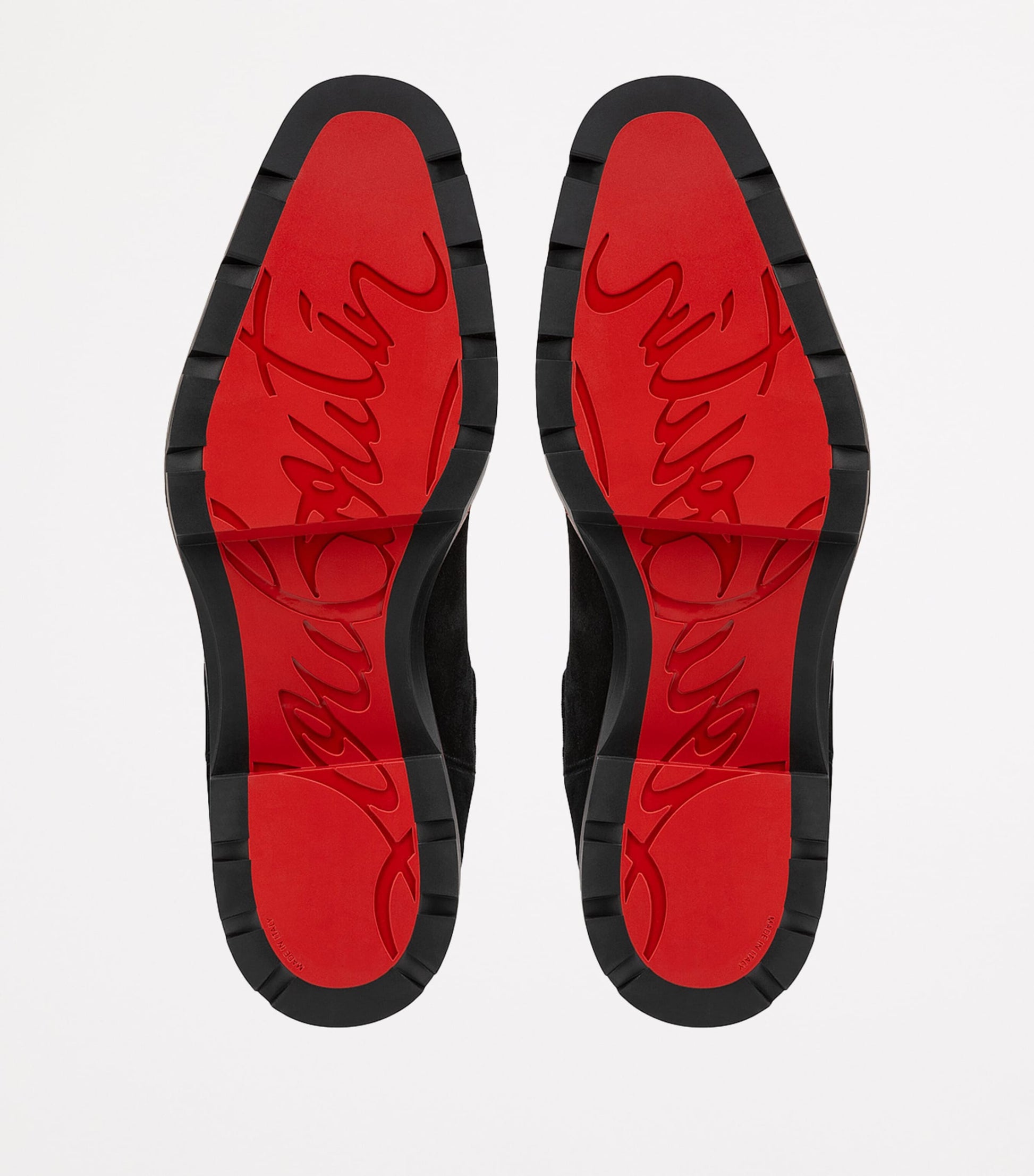 Christian Louboutin Alpinosol Veau Velour Chelsea Boots