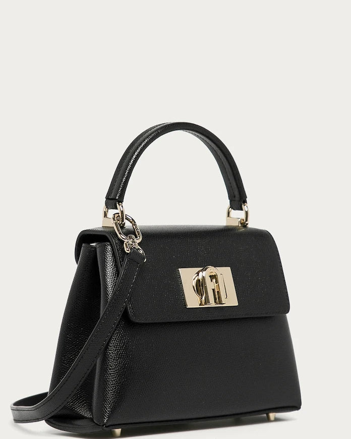 Furla чанта crossbody дамска от кожа 1927 Mini Top Handle