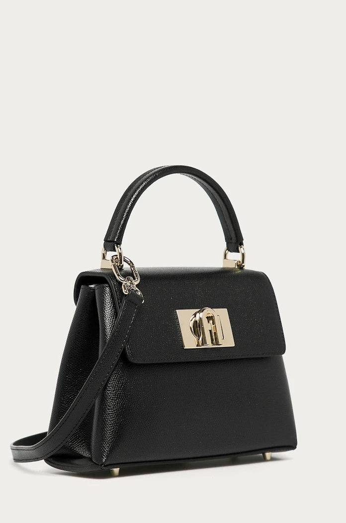 Furla чанта crossbody дамска от кожа 1927 Mini Top Handle