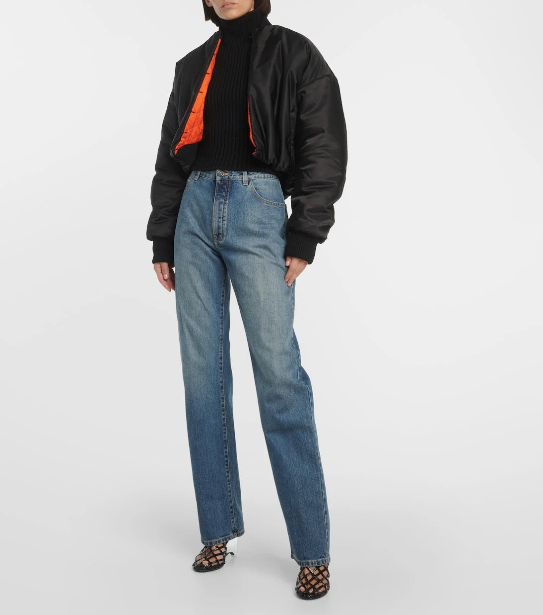 Alaïa - Oversized bomber jacket