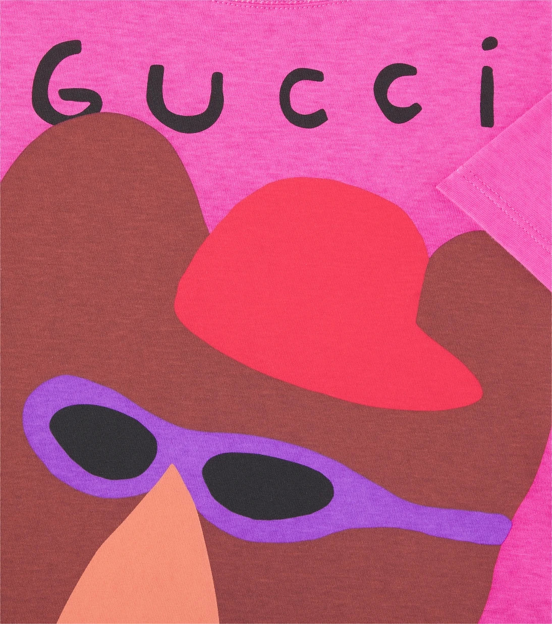 Gucci Kids - x يوان روبرتس تيشيرت من جيرسيه القطن