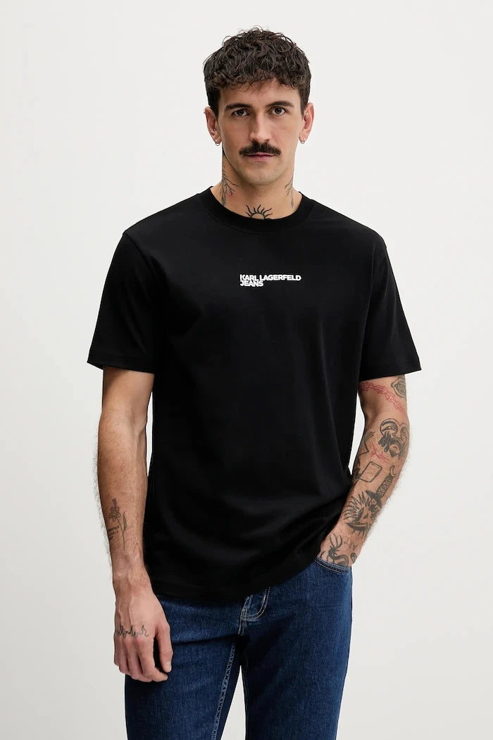Памучна тениска Karl Lagerfeld Jeans