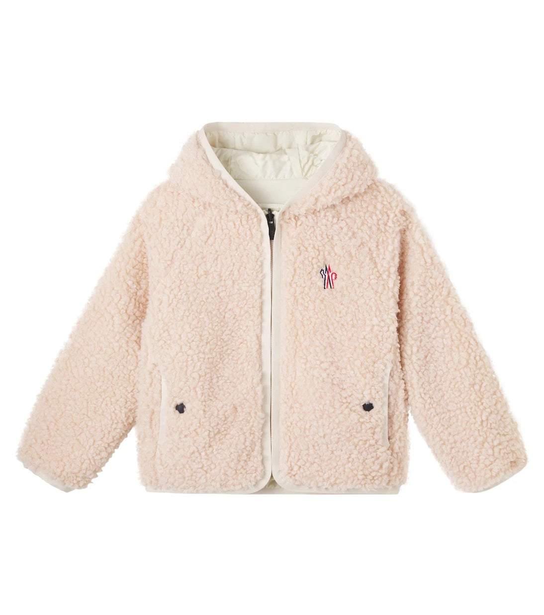Moncler Grenoble Enfant - Reversible hooded teddy jacket