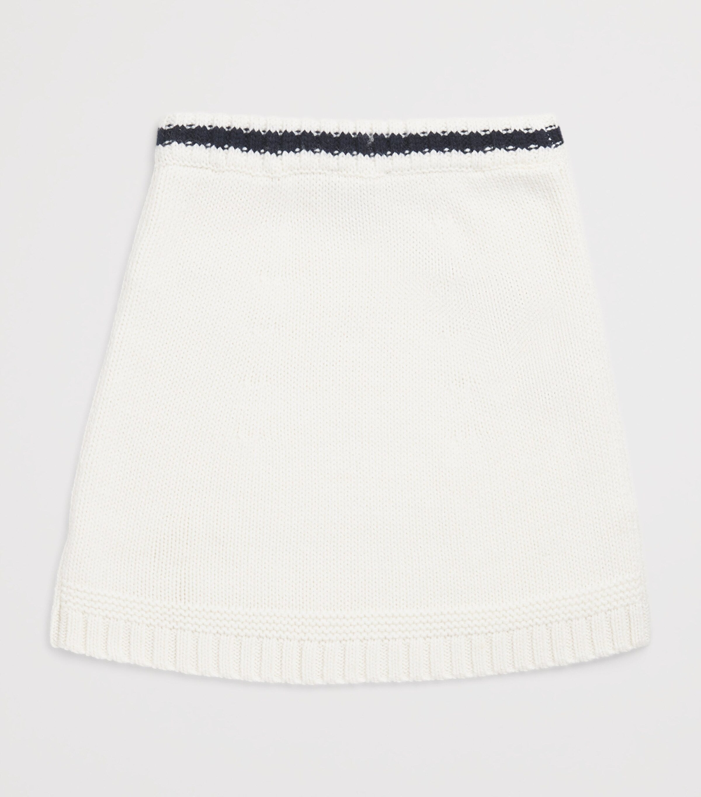 Virgin Wool-Blend Skirt (4-14 Years)