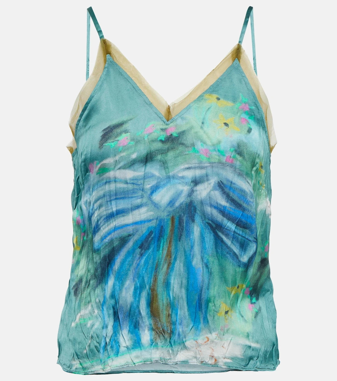 Acne Studios - Printed satin camisole
