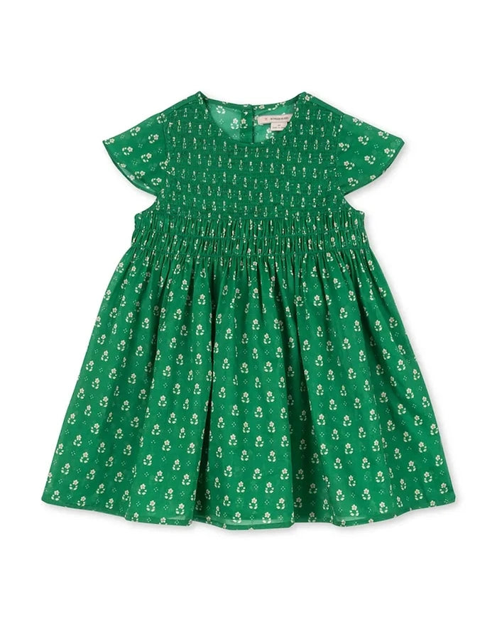 Konges Sløjd CAMI SMOCK DRESS GOTS Pamuklu Çocuk Elbisesi
