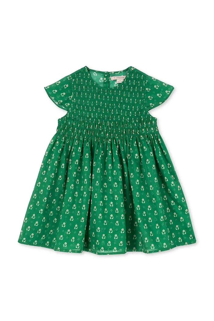 Konges Sløjd CAMI SMOCK DRESS GOTS Pamuklu Çocuk Elbisesi