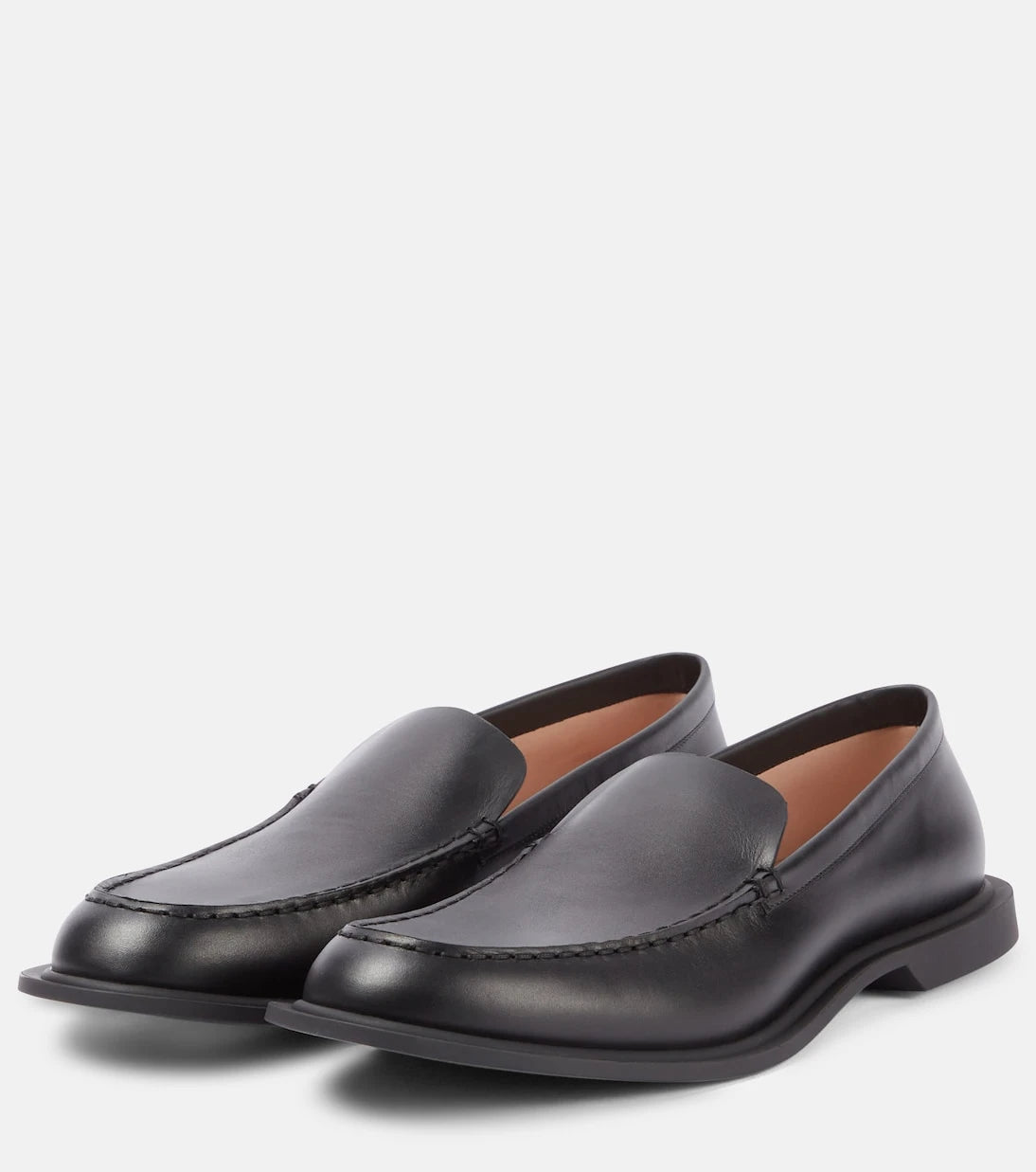 The Row - Nic leather loafers