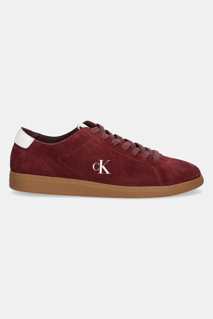 Велурени маратонки Calvin Klein Jeans LOW PROFILE CUPSOLE SU