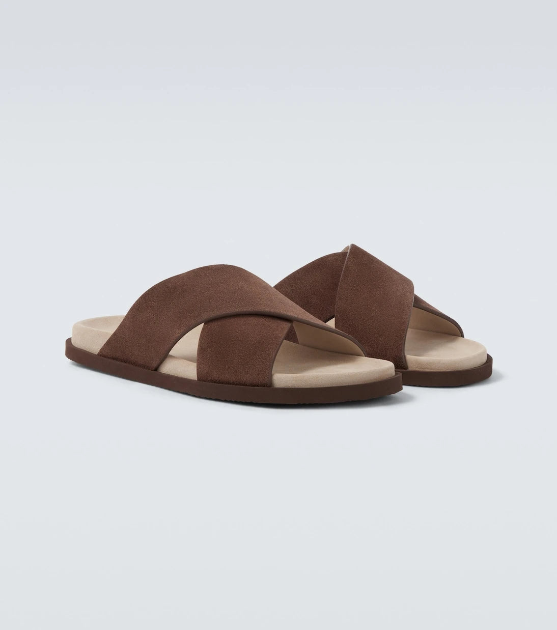 Brunello Cucinelli - Suede slides
