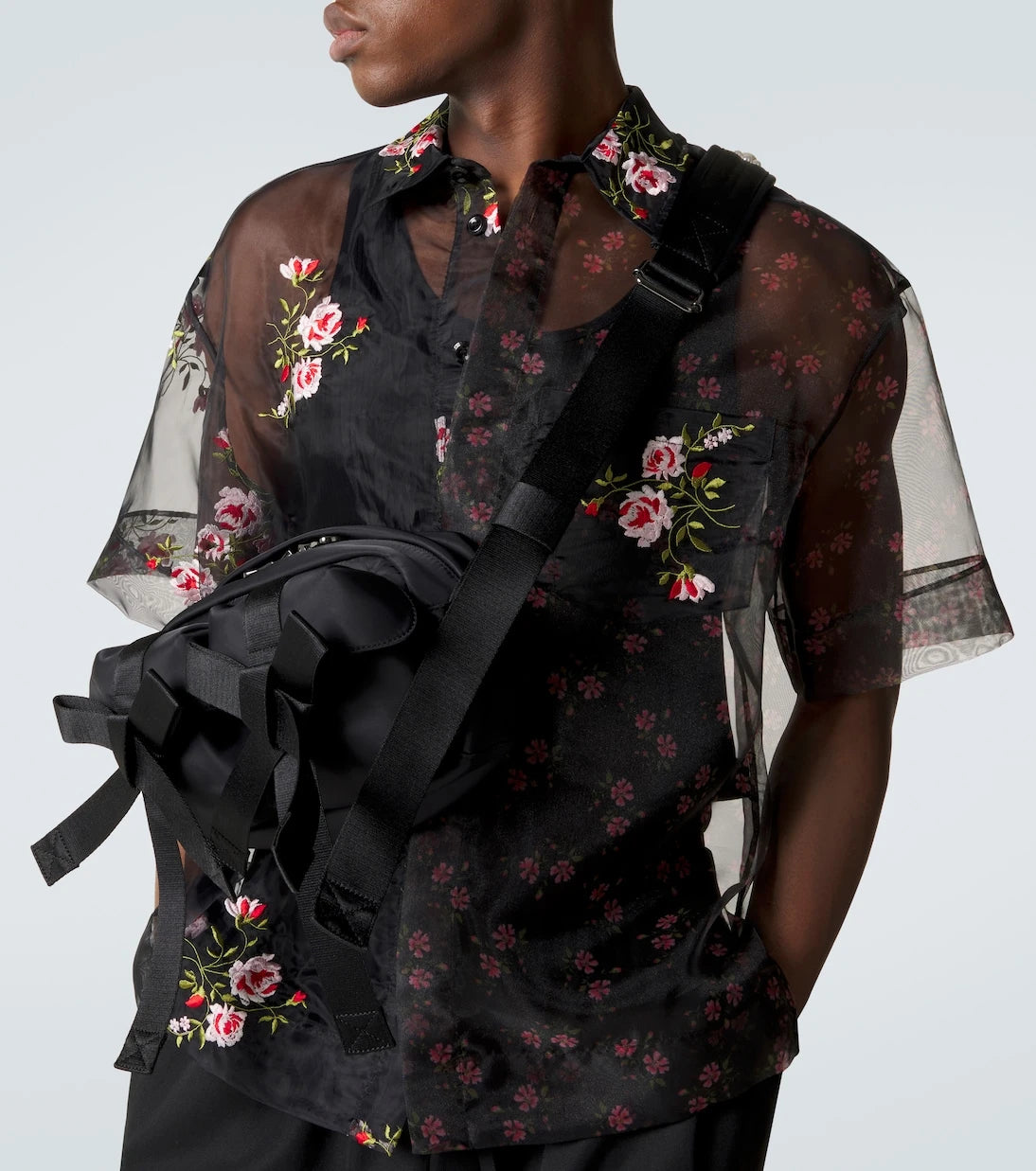 Simone Rocha - Classic Bow embellished shoulder bag