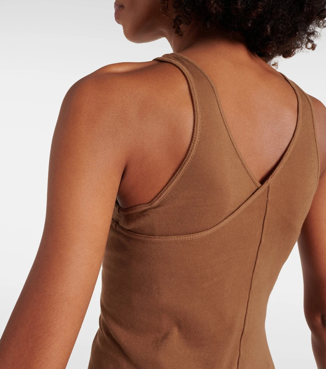 Rick Owens - DRKSHDW Double Ziggy cotton tank top