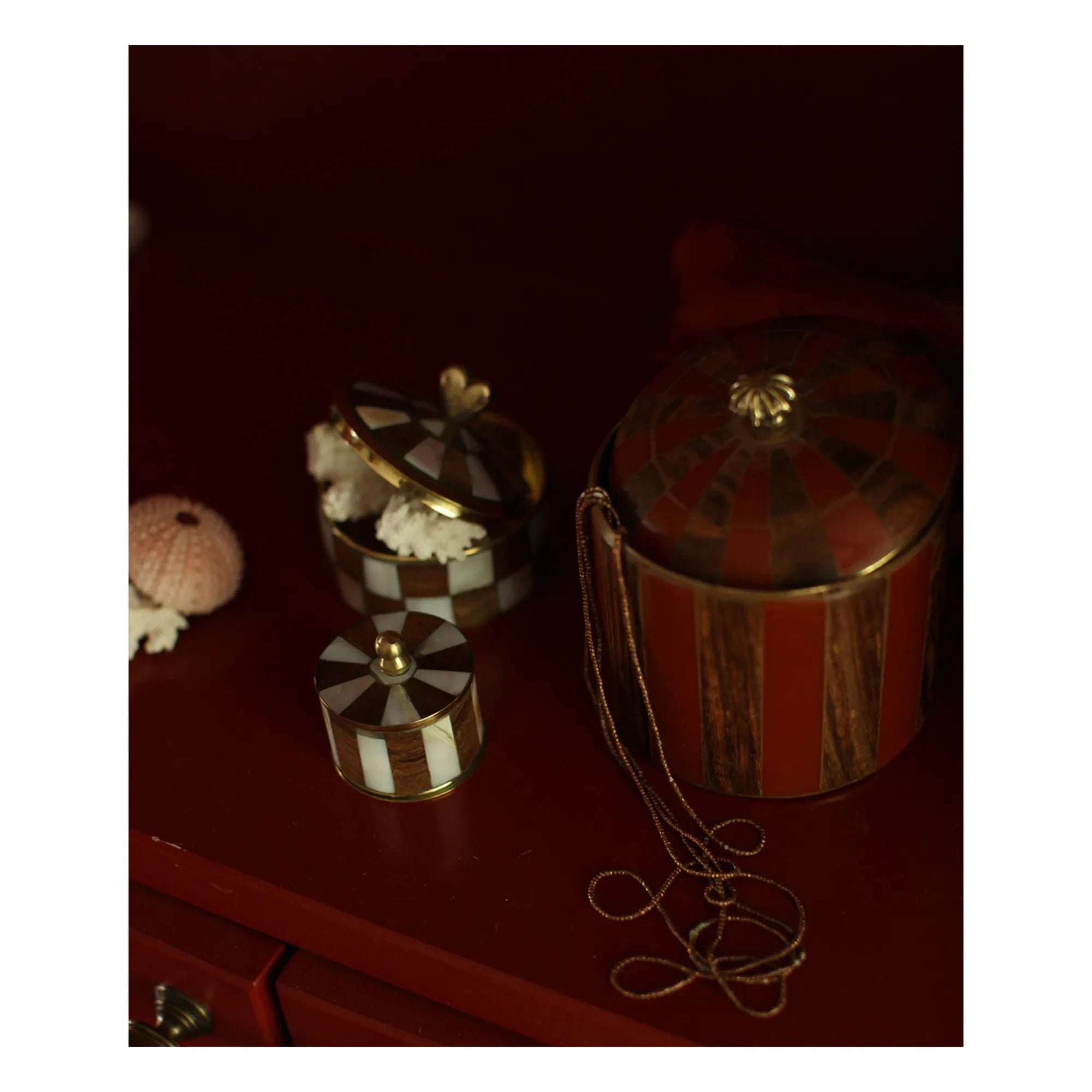 Doing Goods - Piper Circus striped box | Red