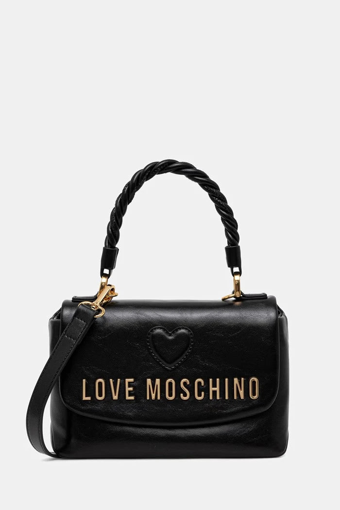 Love Moschino kadın deri crossbody çanta