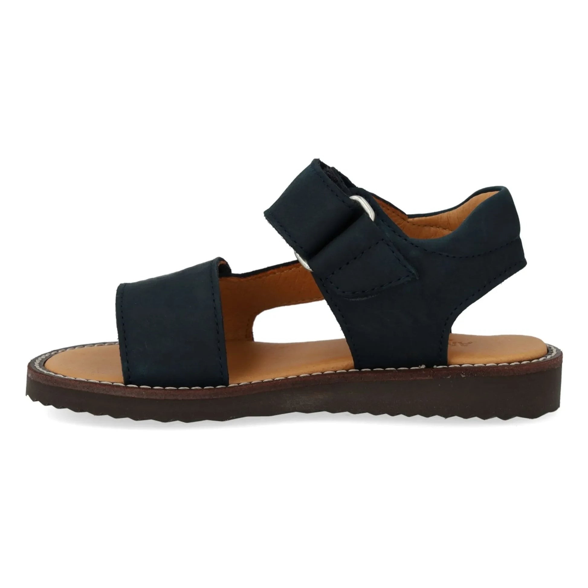 Angulus - Double Scratch Nubuck Sandals | Navy blue