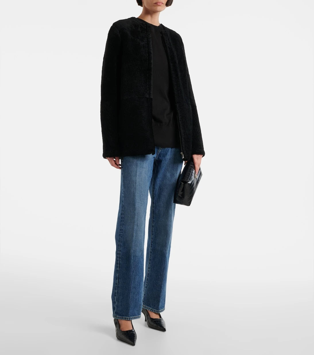 Toteme - Shearling jacket