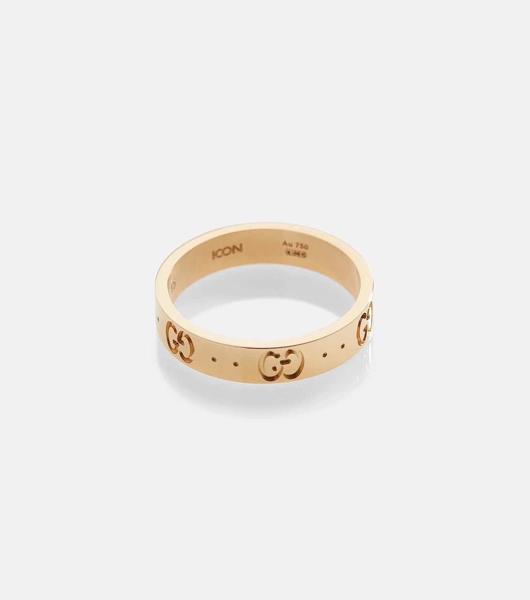 Gucci - Icon 18kt yellow gold ring