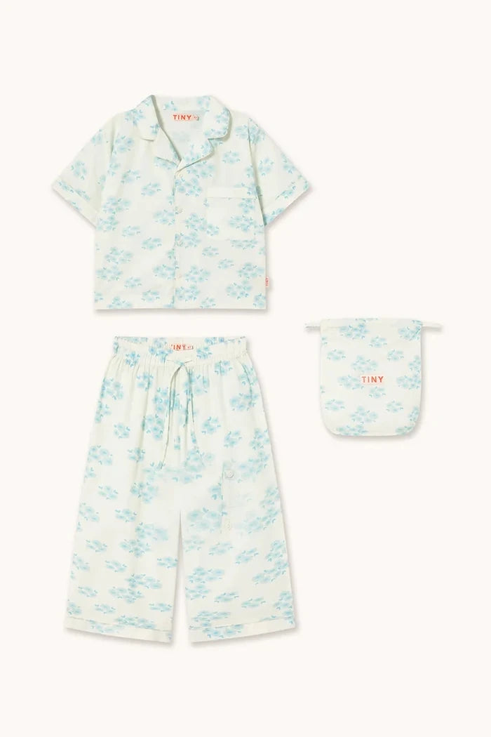 Tinycottons BLOSSOMS SET Çocuk Pamuk Pijama Takımı