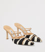 Jimmy Choo Black x Conner Ives Gloria Zebra Mules 85
