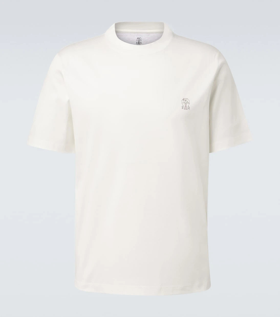 Brunello Cucinelli - Logo cotton jersey T-shirt