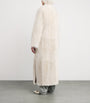 White Lamb Fur Coat