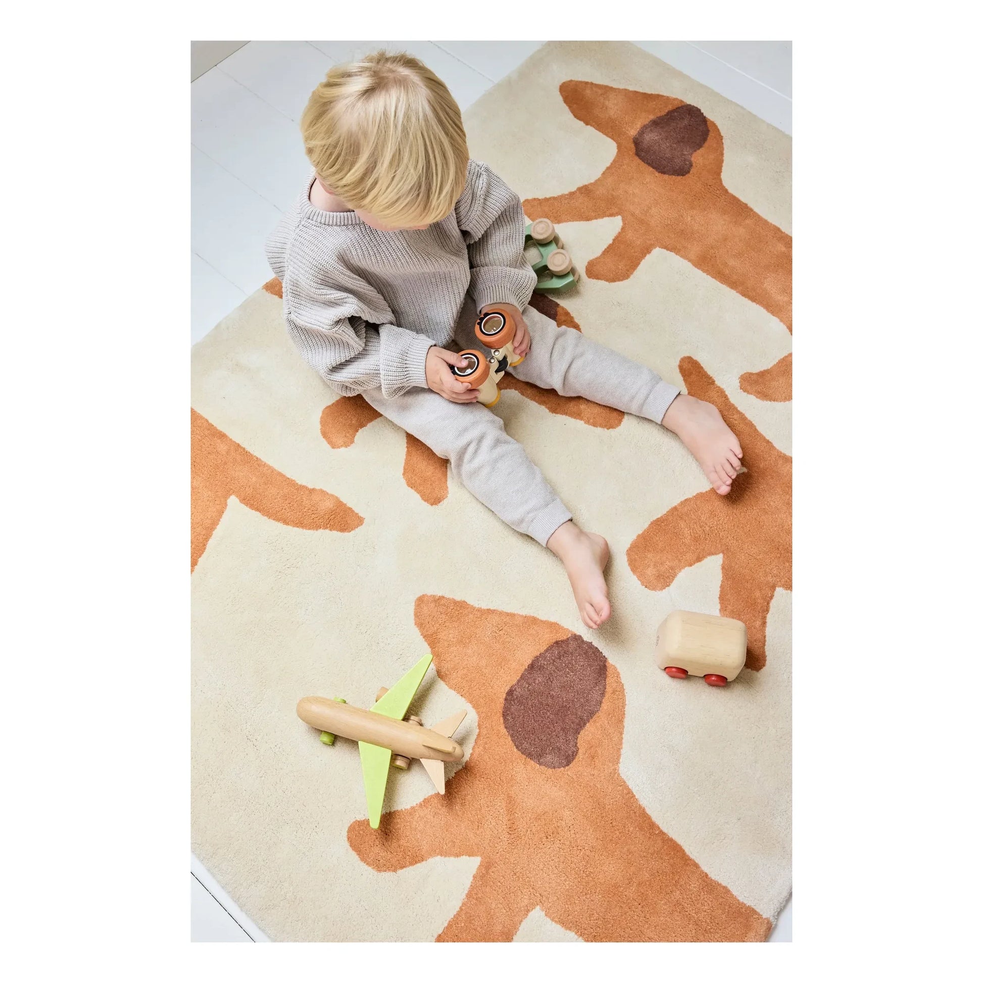 Bleuu-studio - Walter carpet | Caramel