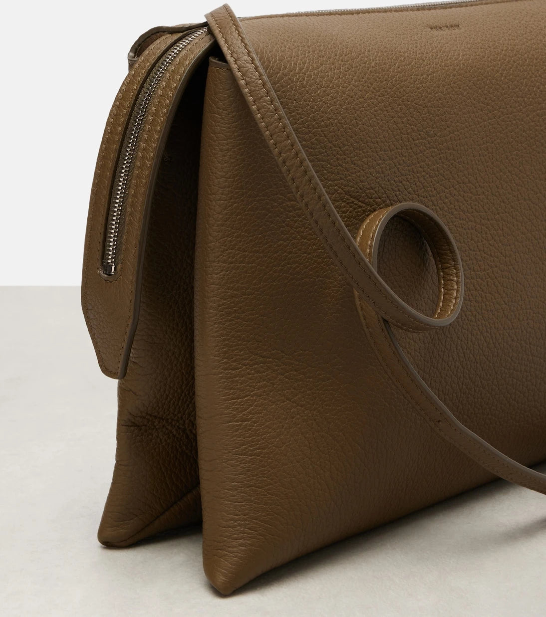 The Row - Nu Twin Small leather shoulder bag