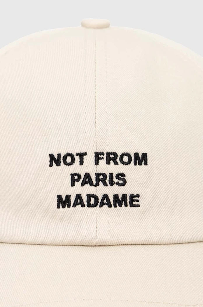 Памучна шапка с козирка Drôle de Monsieur La Casquette Slogan