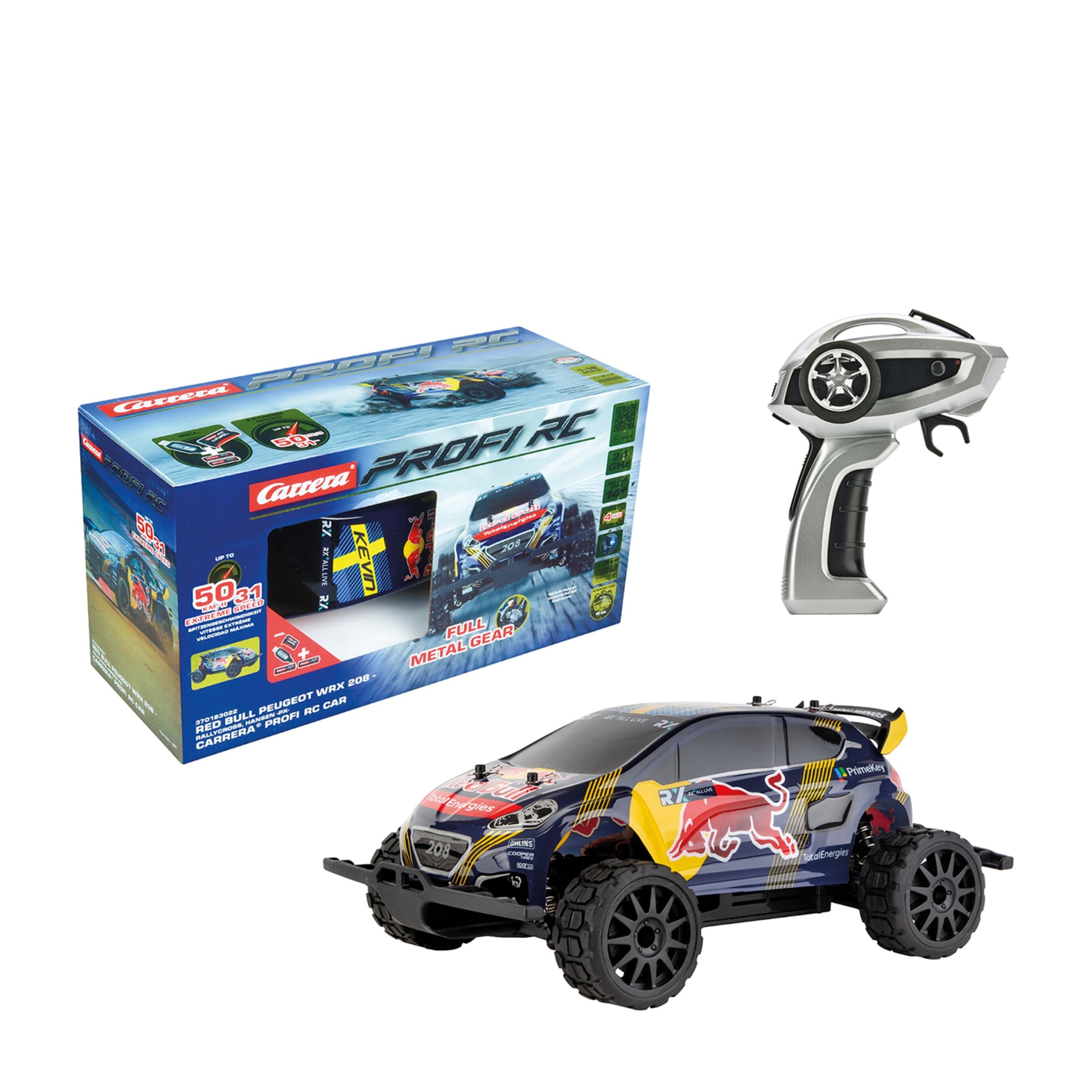 Carrera x Red Bull Peugeot WRX 208 Rallycross