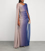 Embellished Ombré Maxi Dress