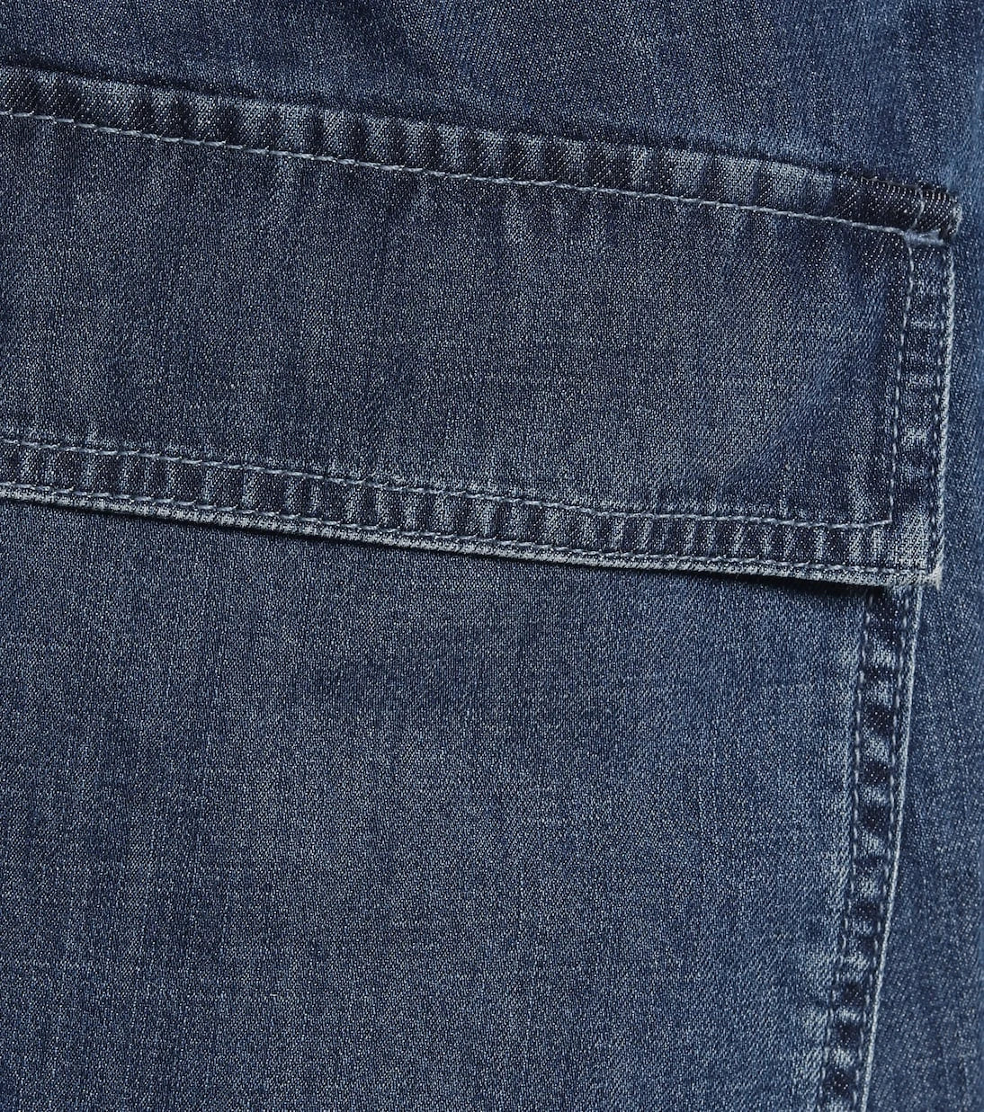 Stella McCartney - High-rise tapered jeans