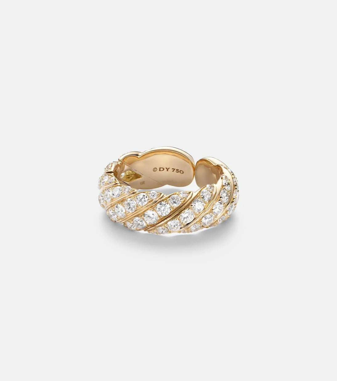 David Yurman - DY Madison® 18kt gold ring with diamonds