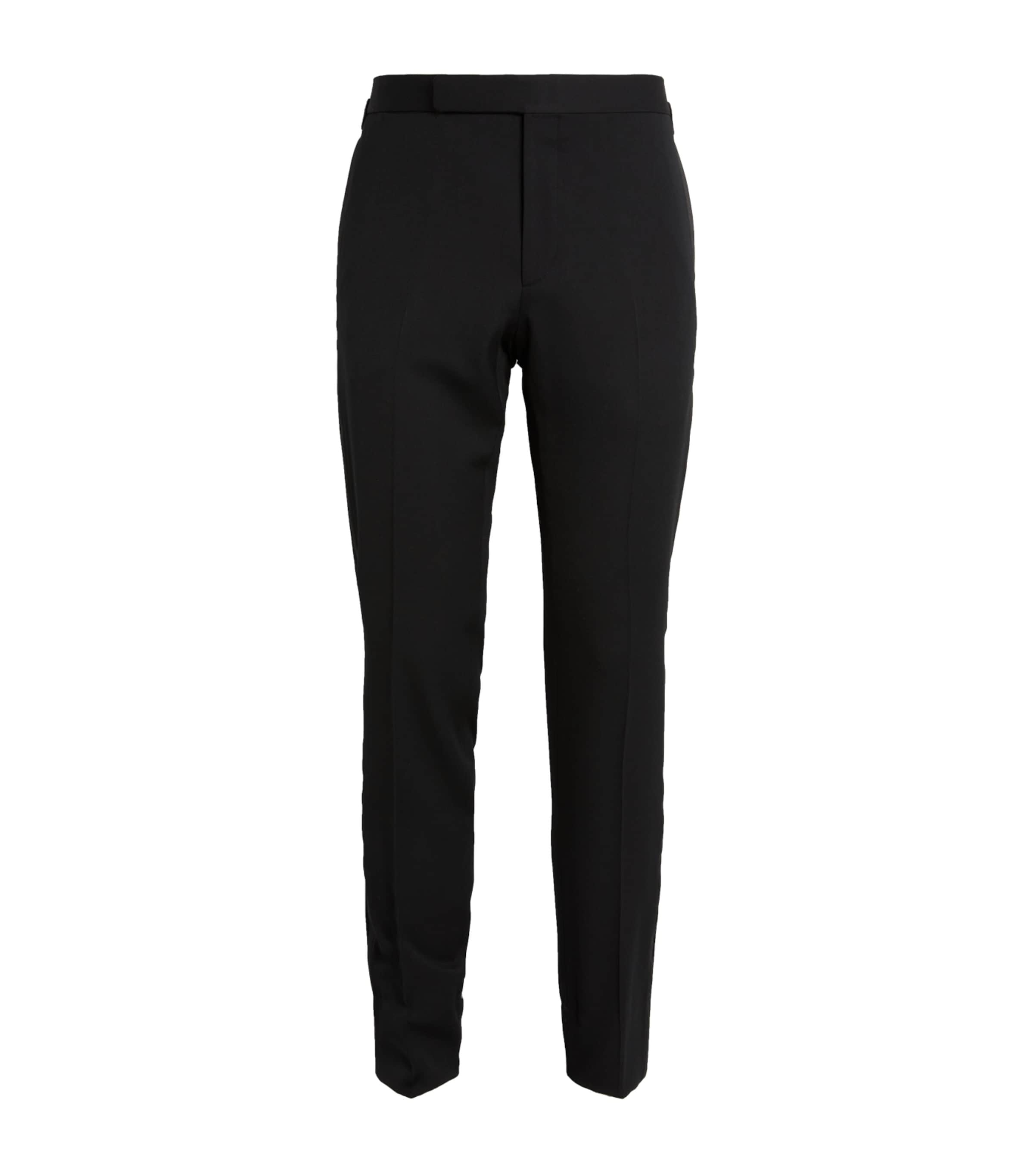 Wool Tuxedo Trousers