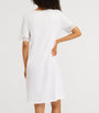 Hanro White Cotton Lace-Trim Moments Nightdress