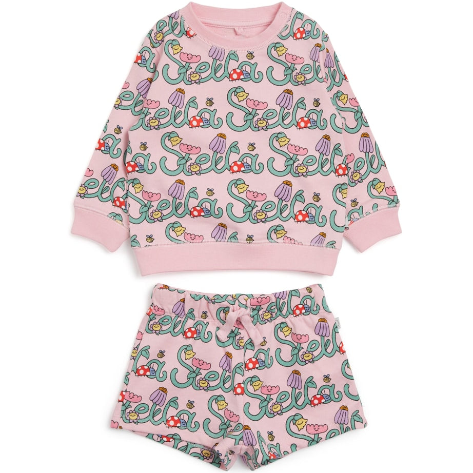 Stella McCartney Kids Floral T-Shirt and Shorts Set (6 Months-3 Years)