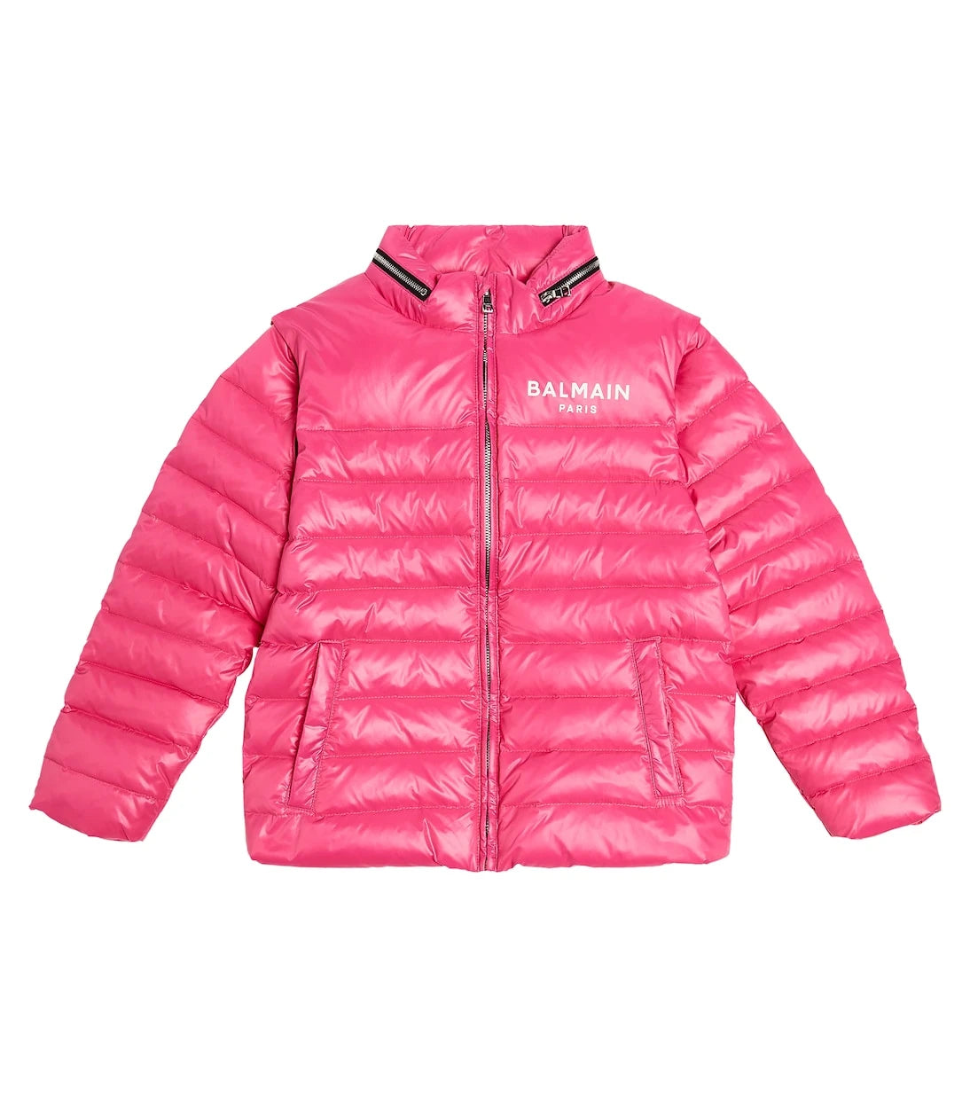 Balmain Çocuk - Logolu şişme mont