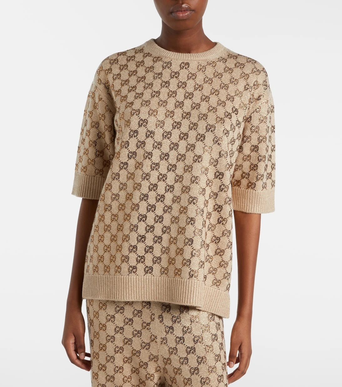 Gucci - GG wool and cashmere-blend sweater