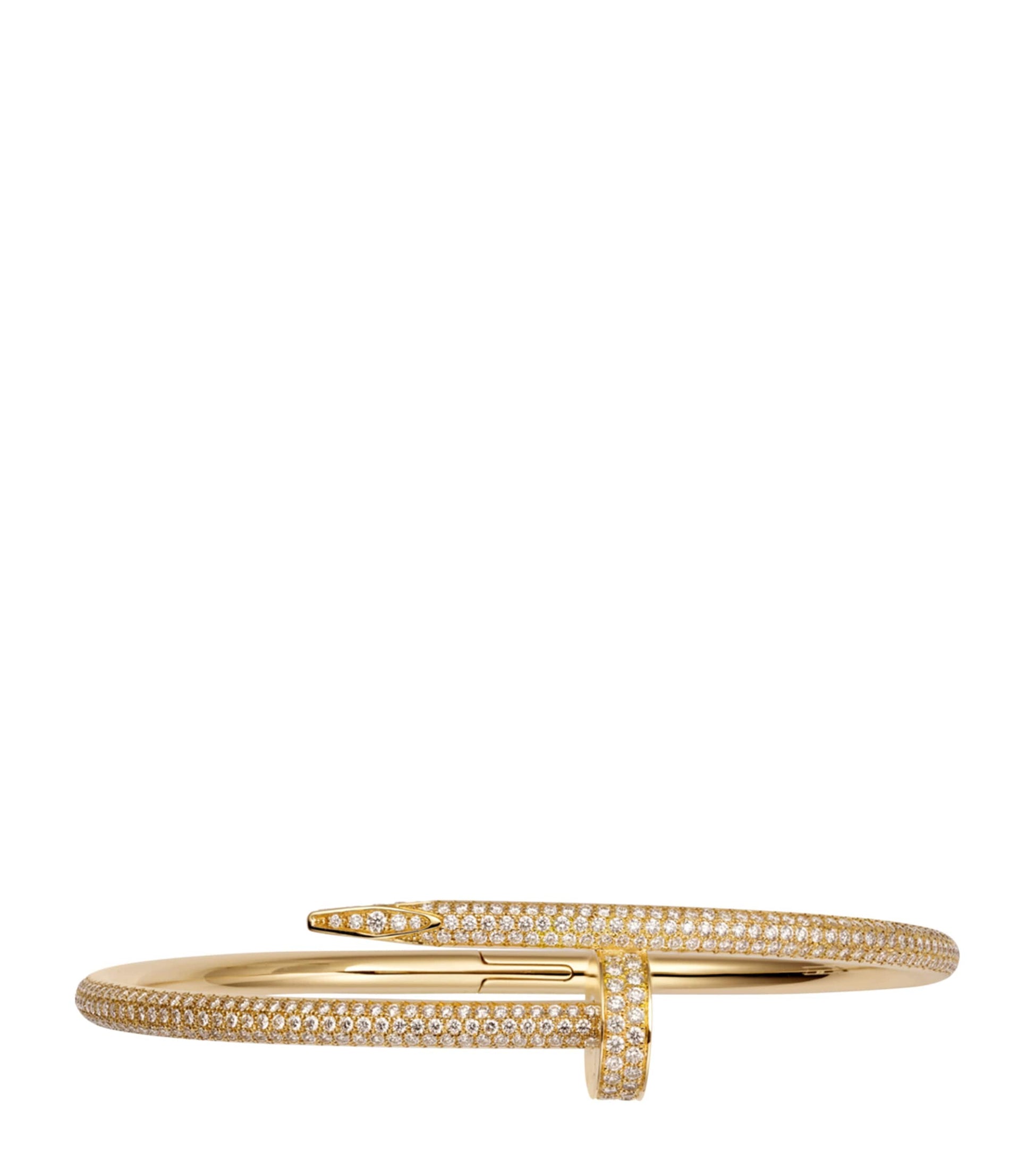 Cartier Yellow Gold and Diamond Juste un Clou Bracelet