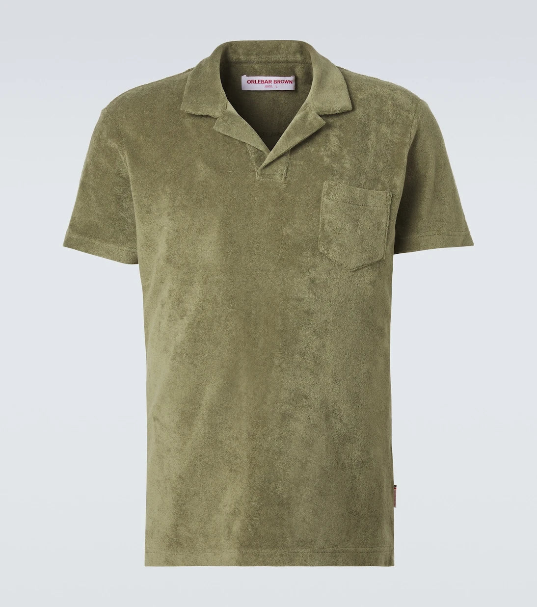 Orlebar Brown - Terry cotton toweling polo shirt