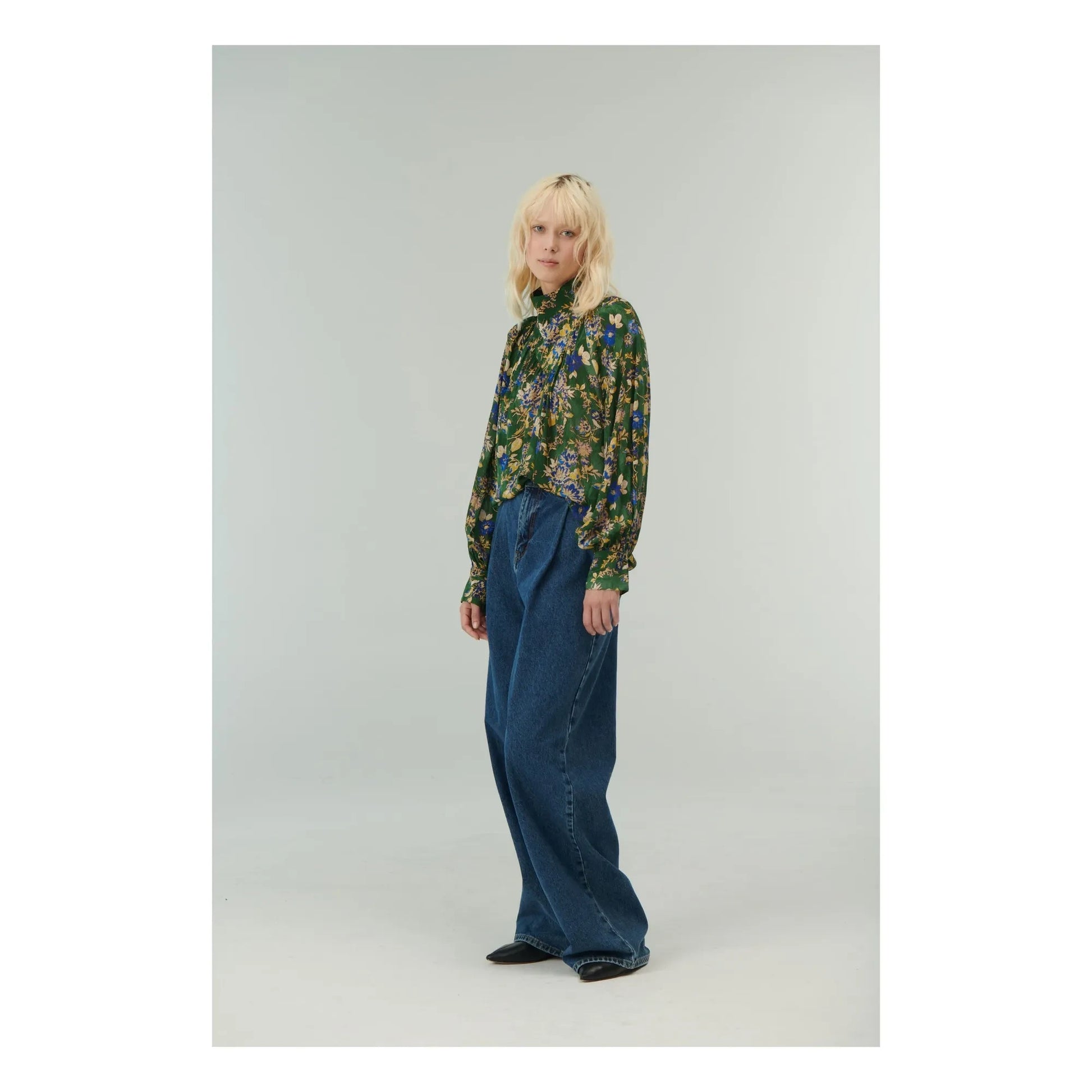 BELLEPIECE - Jean Large | Blue