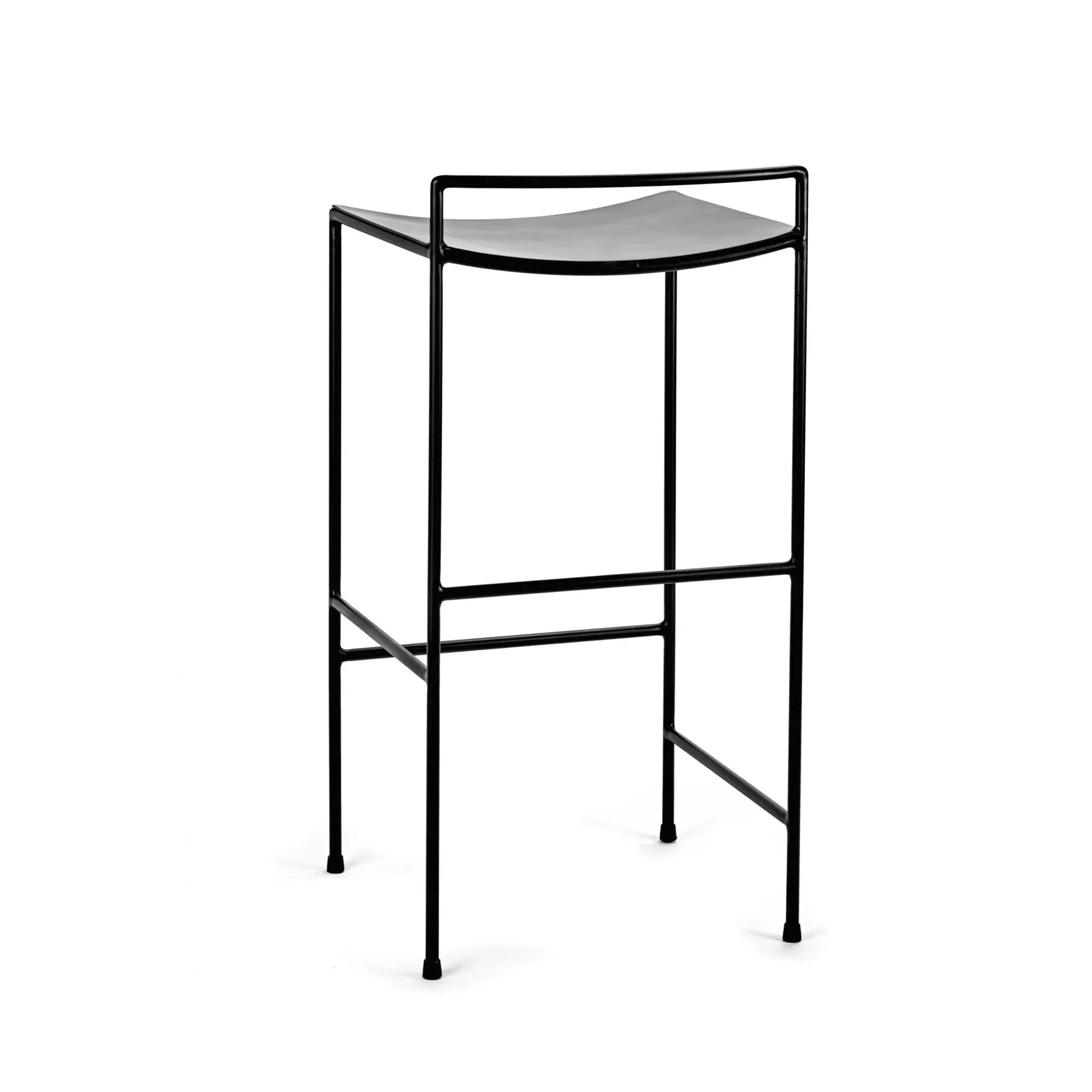 Serax - Nello metal bar stool | Black