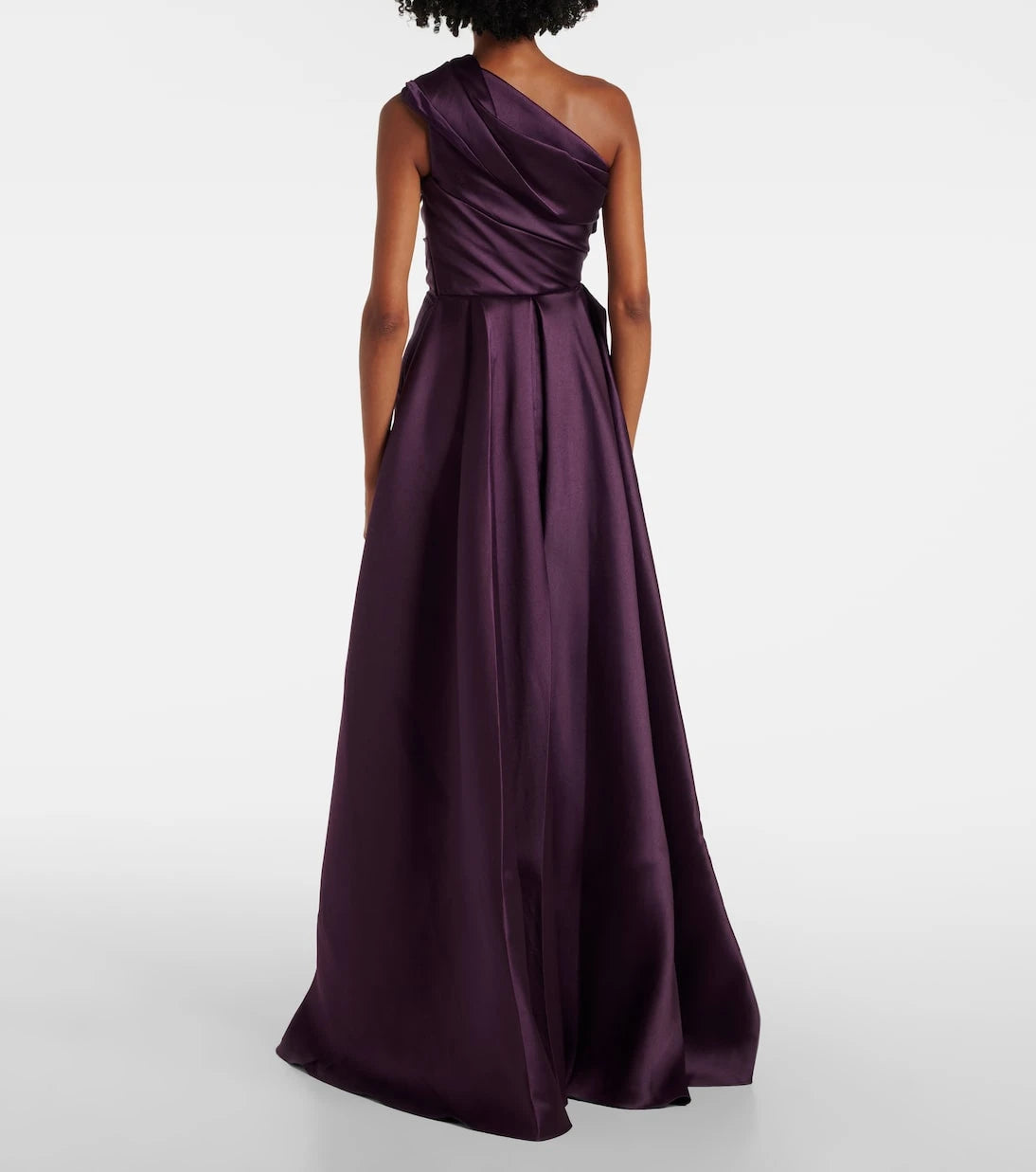 Solace London - One-shoulder twill gown