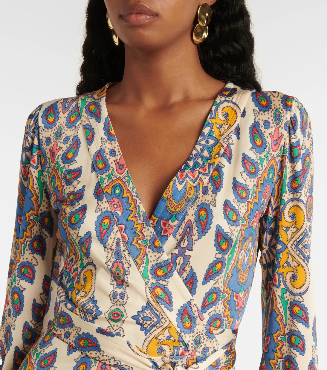 Etro - Printed midi dress