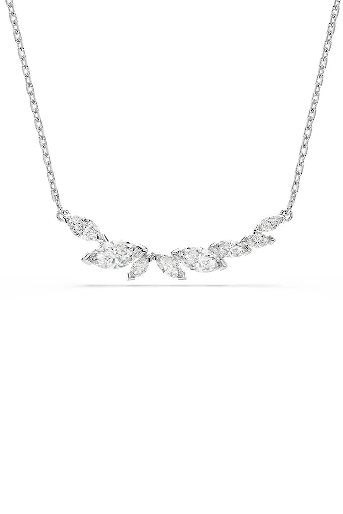Swarovski metal ve zirkon taşlı kadın kolyesi MESMERA